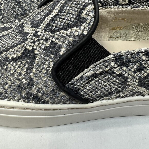The Flexx Women's Slip On Snake Leather Sneakers Size US 7 Sneak Name Roccia - Picture 6 of 10